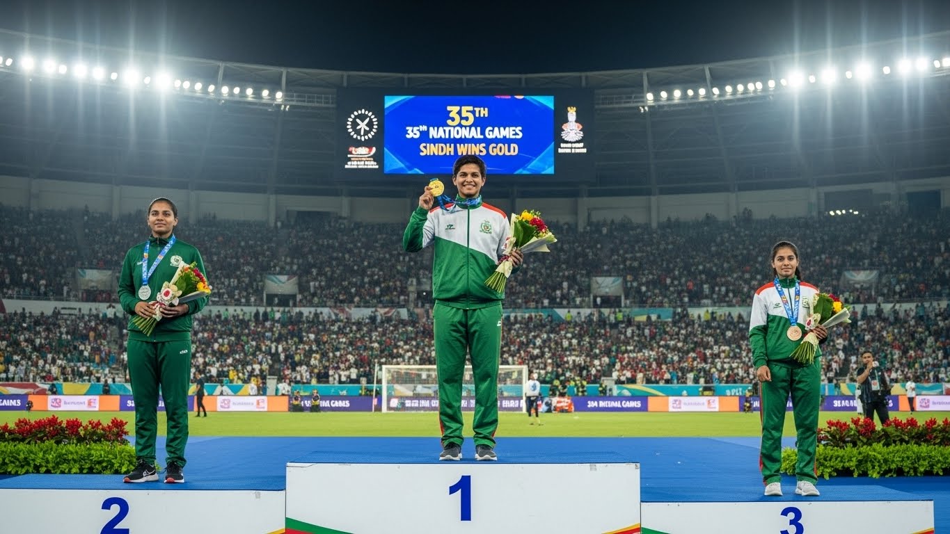 Sindh Claims First Gold Medal at the 35th National Games After a Thrilling Netball Final