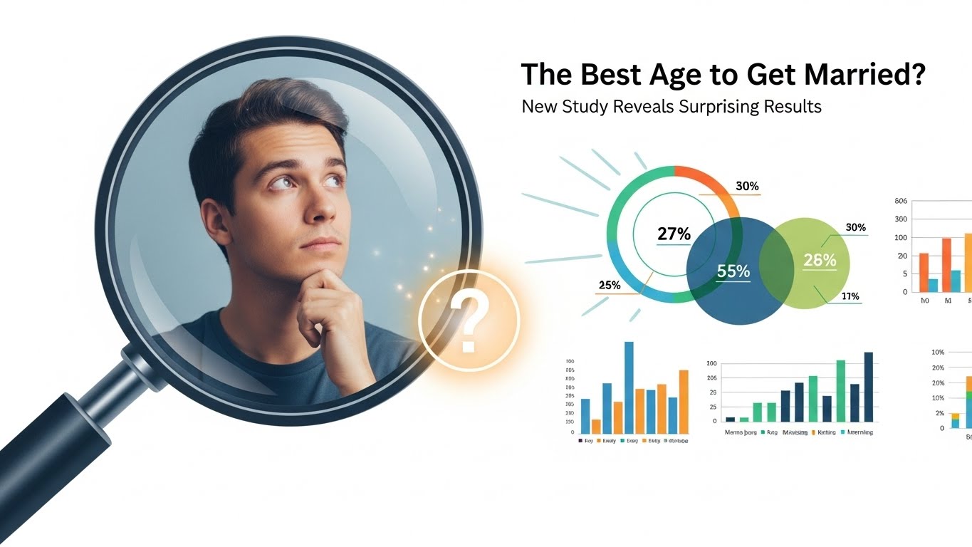 What is the best age to get married? Find out the results of a new study